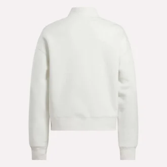 Damen-Sweatshirt mit kleinem Stehkragen