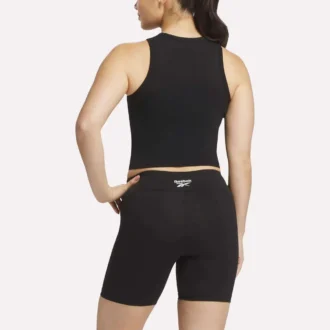 Damen-Tanktop mit Rippstrick