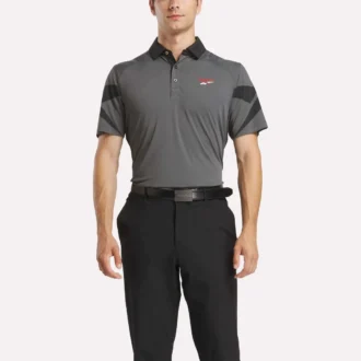 Herren-Polohemd Signature Vector Colorblocked