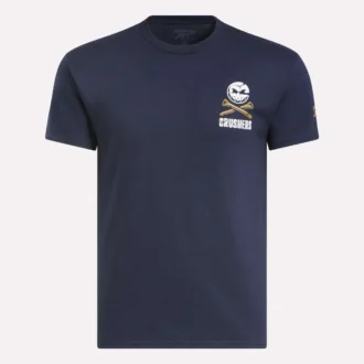 Herren-T-Shirt mit gestapeltem Crushers-Logo
