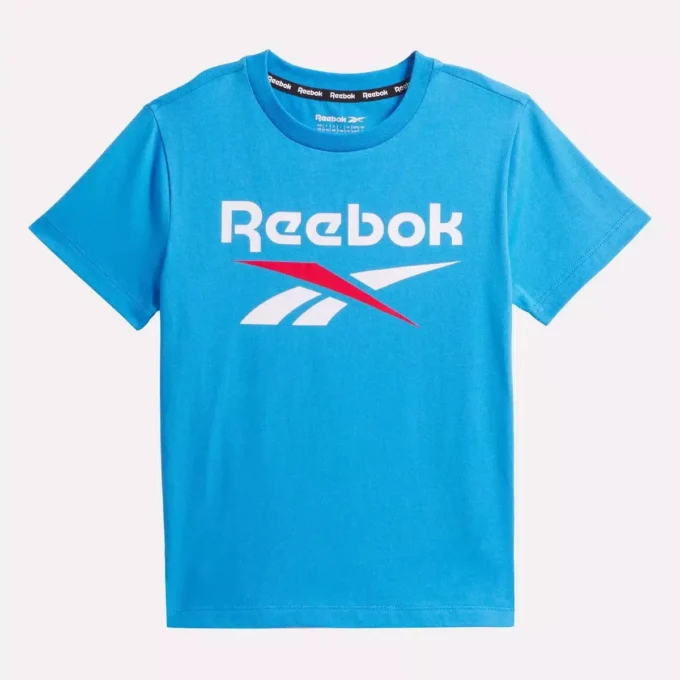 Kinder-T-Shirt mit großem ID-Logo Kinder-T-Shirt mit großem ID-Logo