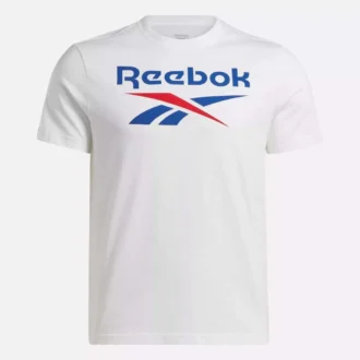 Reebok Identity Big Stacked Logo T-Shirt für Herren
