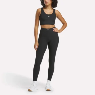 Rippstrick-Leggings für Damen