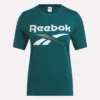 Zweifarbiges Damen-T-Shirt mit Rundhalsausschnitt und Logo